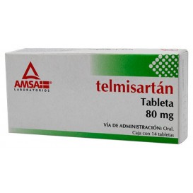 TELMISARTAN 14 TAB 80 MG