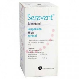 SEREVENT 25MCG AER 120DOSIS
