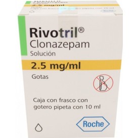 (C) RIVOTRIL 2.5 MG /ML 10 ML SOL