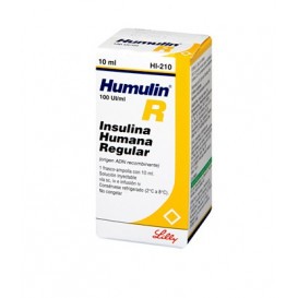 (R) HUMULIN R 100UI SOL INY 10ML