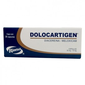 DOLOCARTIGEN 50/15MG 30 CAP