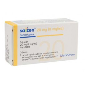(R)SAIZEN 20MG (8MG/ML) 1 CARTUCHO PRELLENADO
