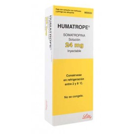 (R) HUMATROPE (SOMATROPINA) 72 UI 24MG SOL INY 1 CART LAB ELI LILLY