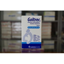 GOLTREC (EFAVIRENZ, EMTRICITABINA, TENOFOVIR) 600 MG, 200 MG, 245 MG 30 TAB LAB...