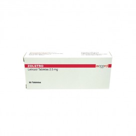 ZOLSTRO (LETROZOL) 2.5 MG 30 TAB LAB ACCORD FARMA