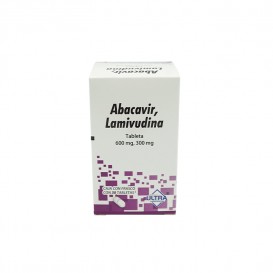 ABACAVIR, LAMIVUDINA 600 MG, 300 MG 30 TAB LAB ULTRA