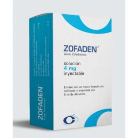 ZOFADEN (ÁCIDO ZOLEDRÓNICO) 4 MG / 5 ML 1 FAM LAB CRYOPHARMA