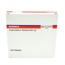 SKEMCA (CAPECITABINA) 500 MG 120 TAB LAB ACCORD FARMA