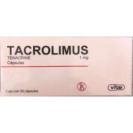 TACROLIMUS 1 MG 50 CAPS LAB VITAE