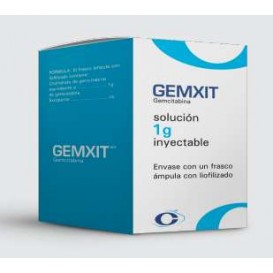 GEMXIT (GEMCITABINA) 1 G SOL INY 1 FAM LIOFILIZADO LAB CRYOPHARMA