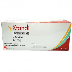 XTANDI (ENZALUTAMIDA) 40 MG CAJA CON 120 CÁPSULAS LAB ASOFARMA