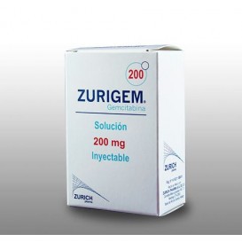 ZURIGEM (GEMCITABINA) 200 MG SOL INY LAB ZURICH