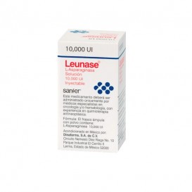 LEUNASE (L-ASPARAGINASA) 10,000 UI 1 FRASCO ÁMPULA SOL INY LAB SANFER