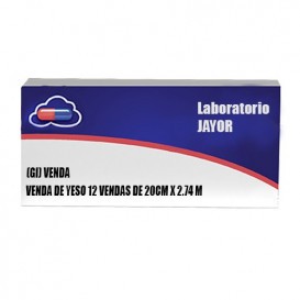 VENDA DE YESO 12 VENDAS DE 20CM X 2.74 M