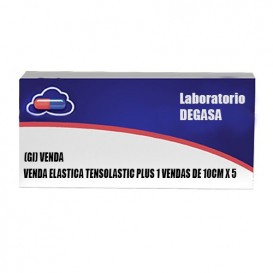 VENDA ELASTICA TENSOLASTIC PLUS 1 VENDAS DE 10CM X 5