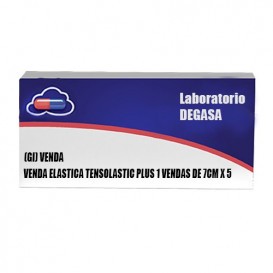 VENDA ELASTICA TENSOLASTIC PLUS 1 VENDAS DE 7CM X 5