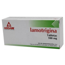 LAMOTRIGINA 28 TAB 100 MG