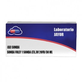 (GI)  SONDA FOLEY 1 SONDA LTX,3V 20FR/30 ML