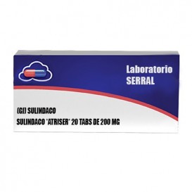 (GI) SULINDACO - SULINDACO *ATRISER* 20 TABS DE 200 MG
