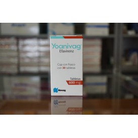 YOANIVAG (EFAVIRENZ) 600 MG 30 TAB LAB NOVAG
