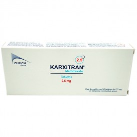 KARXITRAN (METOTREXATO) 2.5 MG 50 TAB LAB ZURICH
