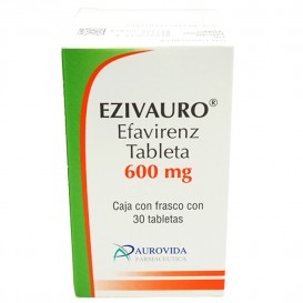 EZIVAURO (EFAVIRENZ) 600 MG 30 TABS LAB AUROVIDA