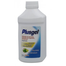 PLUS GEL 1 SOL 200/185/50MG/5/360 ML