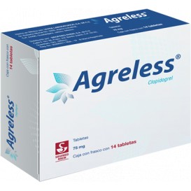 AGRELESS 75MG FCO TAB C28