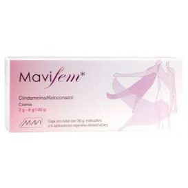 MAVIFEM (CLINDAMICINA/KETOCONAZOL) CMA 2/8G