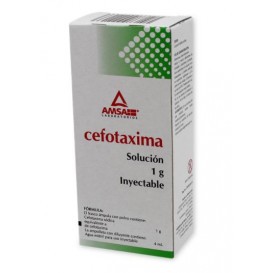 CEFOTAXIMA I.V. 1 FA 1G/4 ML