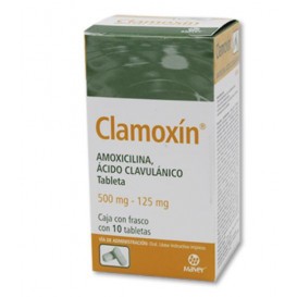 CLAMOXIN 10 TAB 500/125 MG