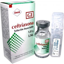 (A) CEFTRIAXONA GI 1G IV KEN