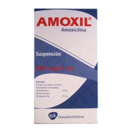 (A) AMOXIL PED 250MG SUSP 75ML