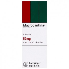 (A) MACRODANTINA 50MG CAP C40